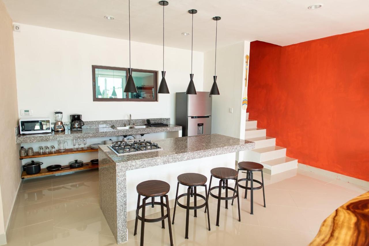 97982 New Modern Villa, Private Pool, High Internet Speed, 2 Blocks From The Beach Pueblo Pueblo Chicxulub Extérieur photo
