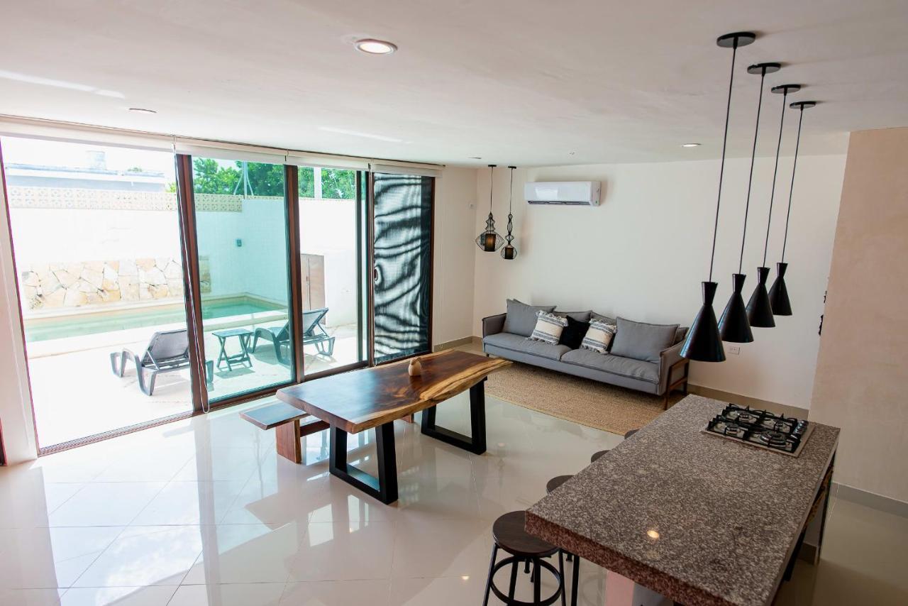 97982 New Modern Villa, Private Pool, High Internet Speed, 2 Blocks From The Beach Pueblo Pueblo Chicxulub Extérieur photo
